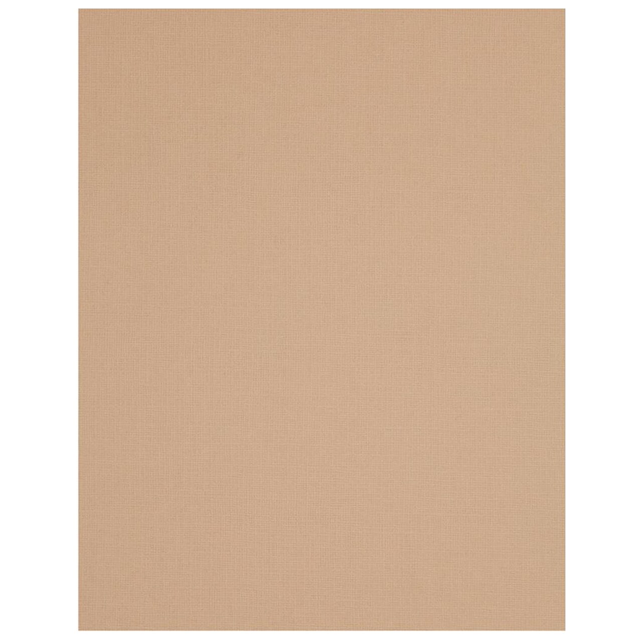 PA Paper Accents Canvas Cardstock 8.5" x 11" Sandy Beach, 80lb colored cardstock paper for card making, scrapbooking, printing, quilling and crafts, 25 piece pack